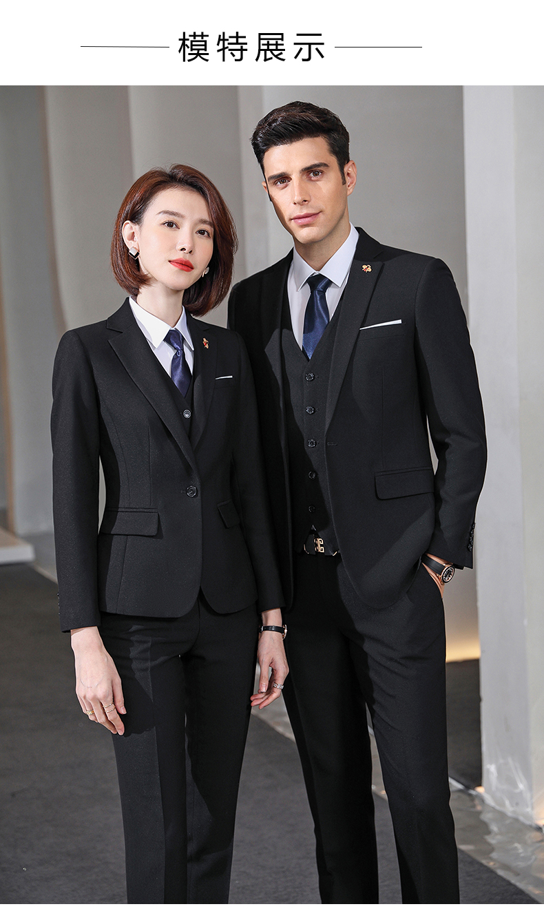 團體職業裝定制模特展示圖片1